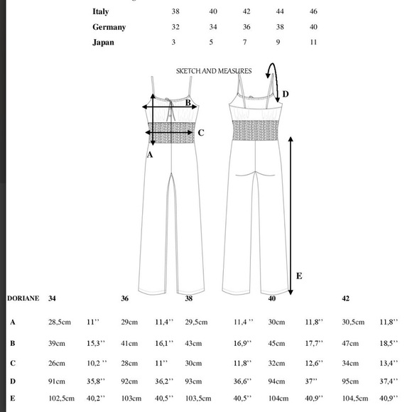 NWT Rouje Doriane Jumpsuit Size 38 - Picture 9 of 9